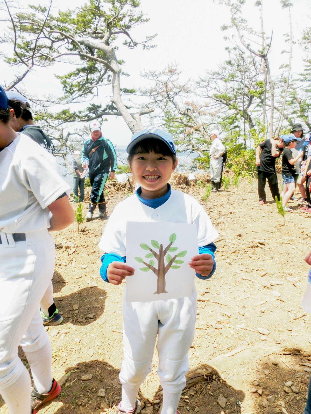 美しい松林を、みんなの力で取り戻そう「耐性松植樹会」(歌津地区泊浜尾崎)