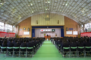 宮城県志津川高等学校　卒業式