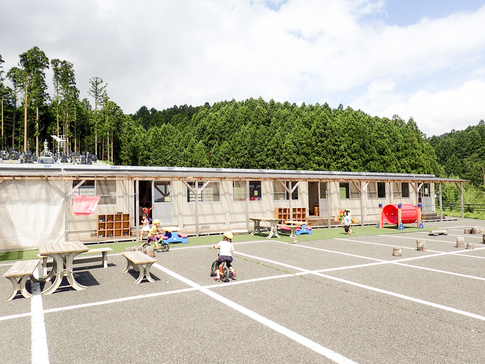 あさひ幼稚園　本設園舎を心待ちに町内唯一の私立幼稚園
